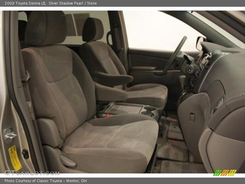 Silver Shadow Pearl / Stone 2009 Toyota Sienna LE