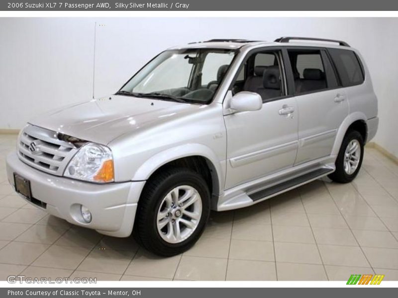 Silky Silver Metallic / Gray 2006 Suzuki XL7 7 Passenger AWD