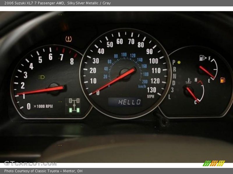 Silky Silver Metallic / Gray 2006 Suzuki XL7 7 Passenger AWD
