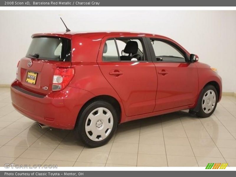 Barcelona Red Metallic / Charcoal Gray 2008 Scion xD