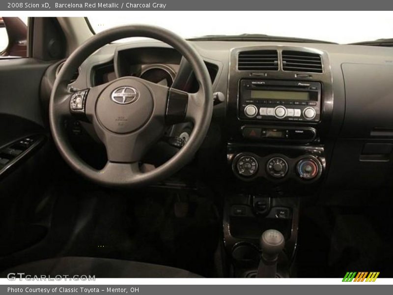 Barcelona Red Metallic / Charcoal Gray 2008 Scion xD