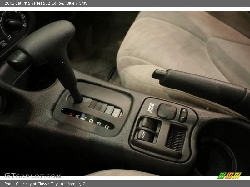 Blue / Gray 2002 Saturn S Series SC2 Coupe