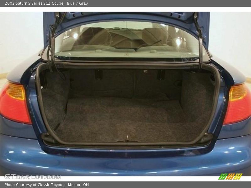 Blue / Gray 2002 Saturn S Series SC2 Coupe