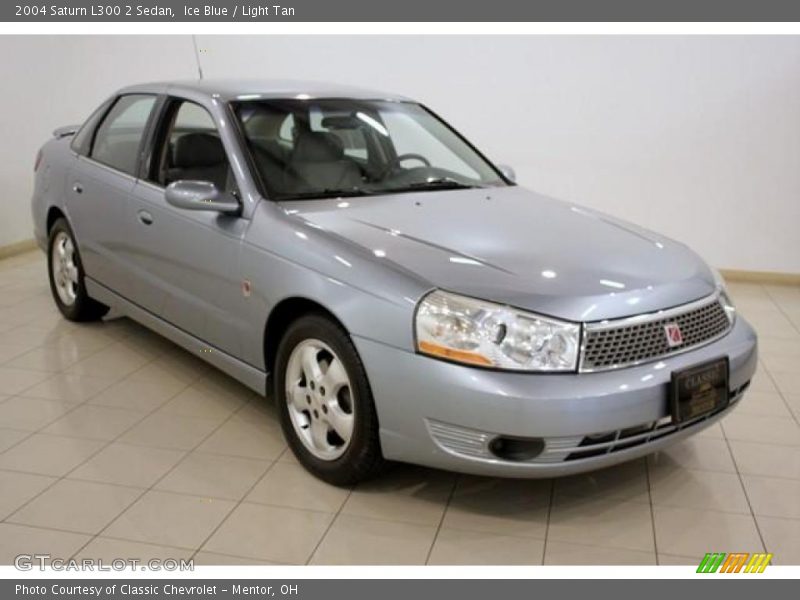 Ice Blue / Light Tan 2004 Saturn L300 2 Sedan