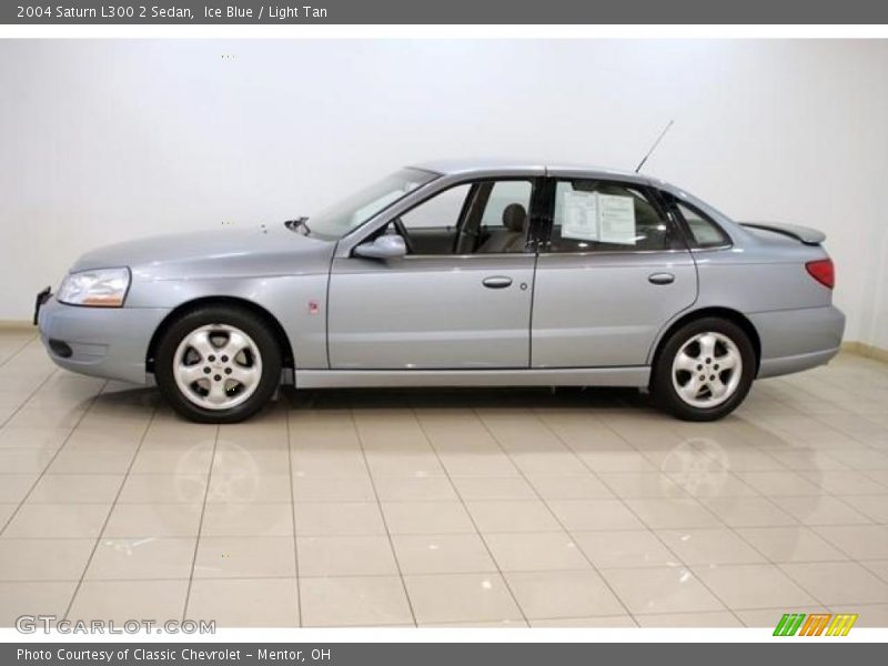 Ice Blue / Light Tan 2004 Saturn L300 2 Sedan