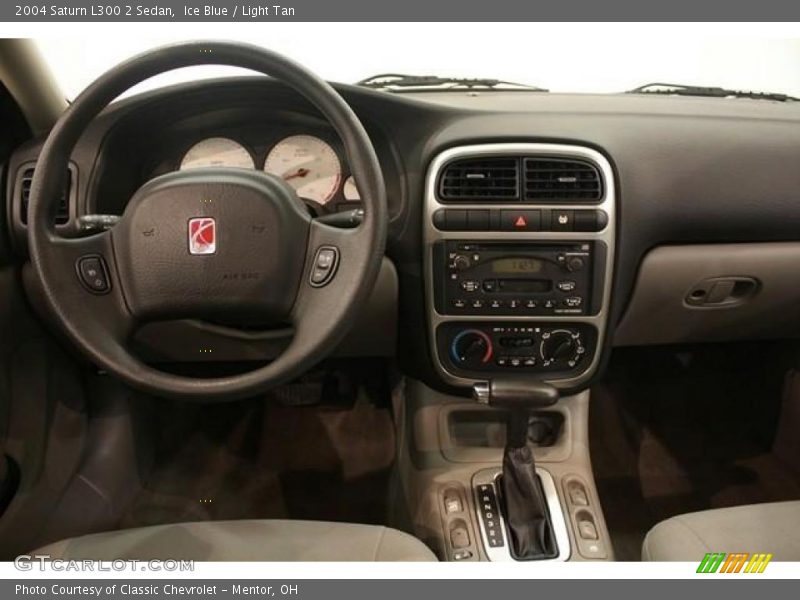 Ice Blue / Light Tan 2004 Saturn L300 2 Sedan