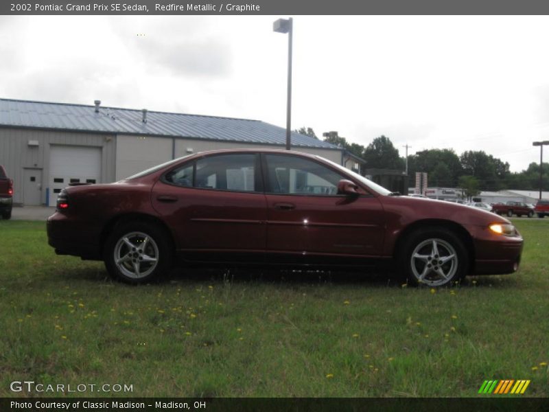 Redfire Metallic / Graphite 2002 Pontiac Grand Prix SE Sedan