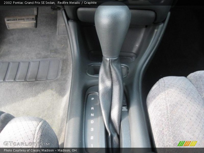 Redfire Metallic / Graphite 2002 Pontiac Grand Prix SE Sedan