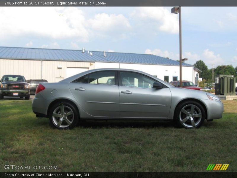 Liquid Silver Metallic / Ebony 2006 Pontiac G6 GTP Sedan