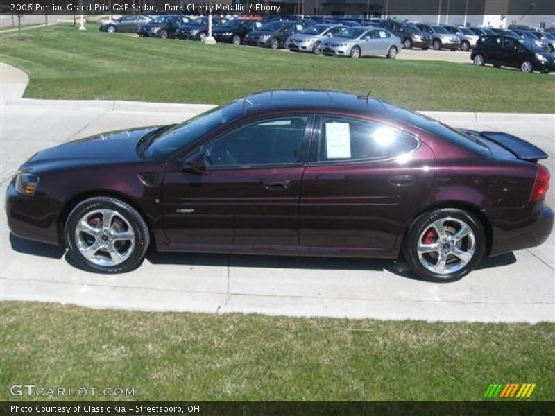 Dark Cherry Metallic / Ebony 2006 Pontiac Grand Prix GXP Sedan