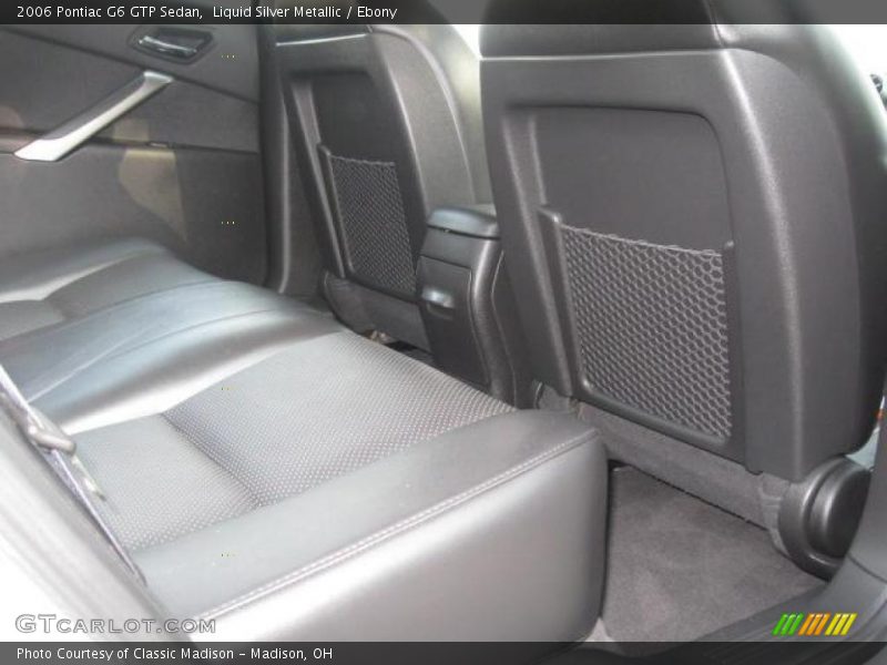 Liquid Silver Metallic / Ebony 2006 Pontiac G6 GTP Sedan