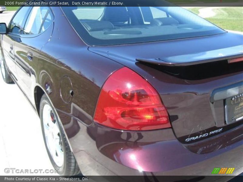 Dark Cherry Metallic / Ebony 2006 Pontiac Grand Prix GXP Sedan