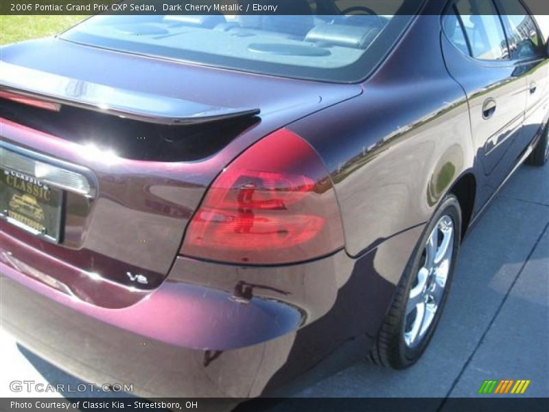 Dark Cherry Metallic / Ebony 2006 Pontiac Grand Prix GXP Sedan