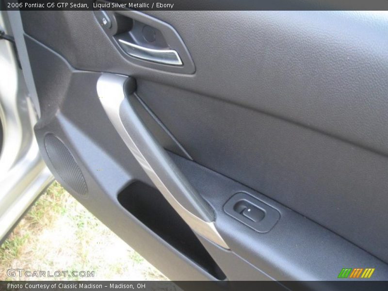 Liquid Silver Metallic / Ebony 2006 Pontiac G6 GTP Sedan