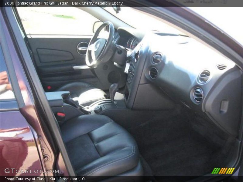 Dark Cherry Metallic / Ebony 2006 Pontiac Grand Prix GXP Sedan