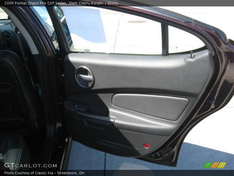 Dark Cherry Metallic / Ebony 2006 Pontiac Grand Prix GXP Sedan