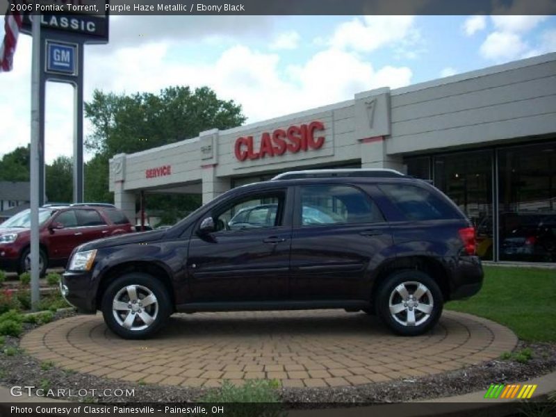 Purple Haze Metallic / Ebony Black 2006 Pontiac Torrent