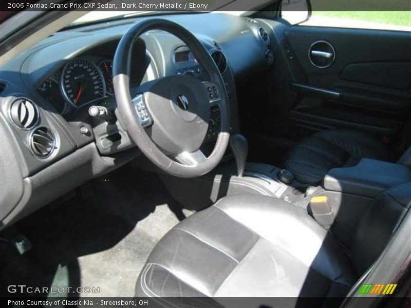 Dark Cherry Metallic / Ebony 2006 Pontiac Grand Prix GXP Sedan