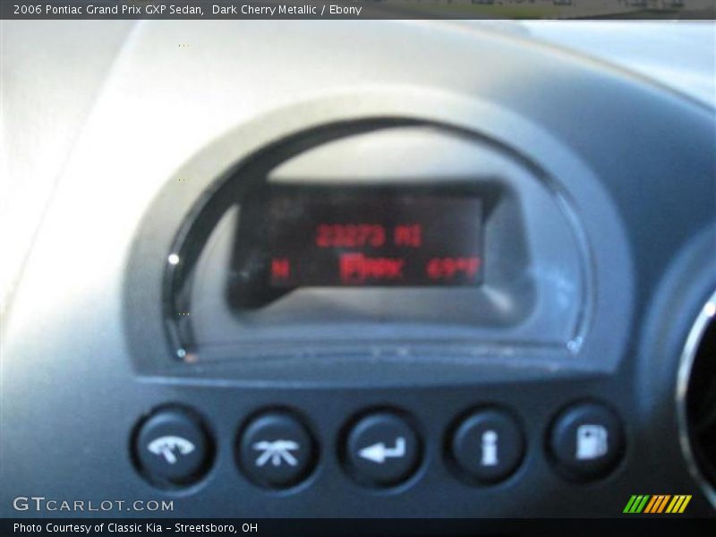 Dark Cherry Metallic / Ebony 2006 Pontiac Grand Prix GXP Sedan