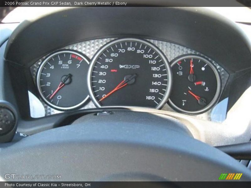 Dark Cherry Metallic / Ebony 2006 Pontiac Grand Prix GXP Sedan