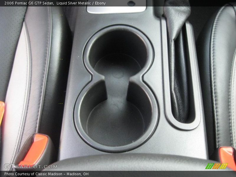 Liquid Silver Metallic / Ebony 2006 Pontiac G6 GTP Sedan