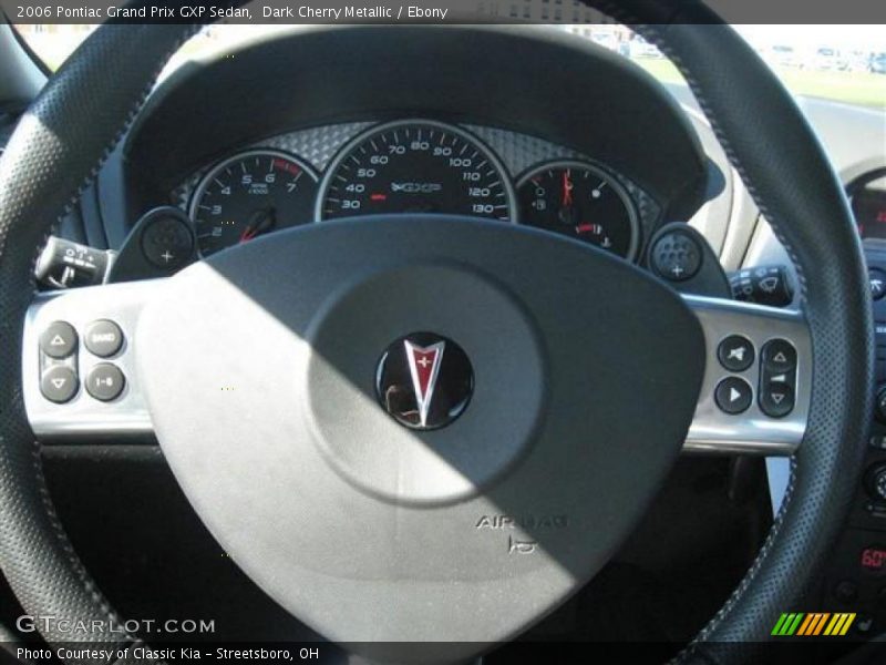 Dark Cherry Metallic / Ebony 2006 Pontiac Grand Prix GXP Sedan