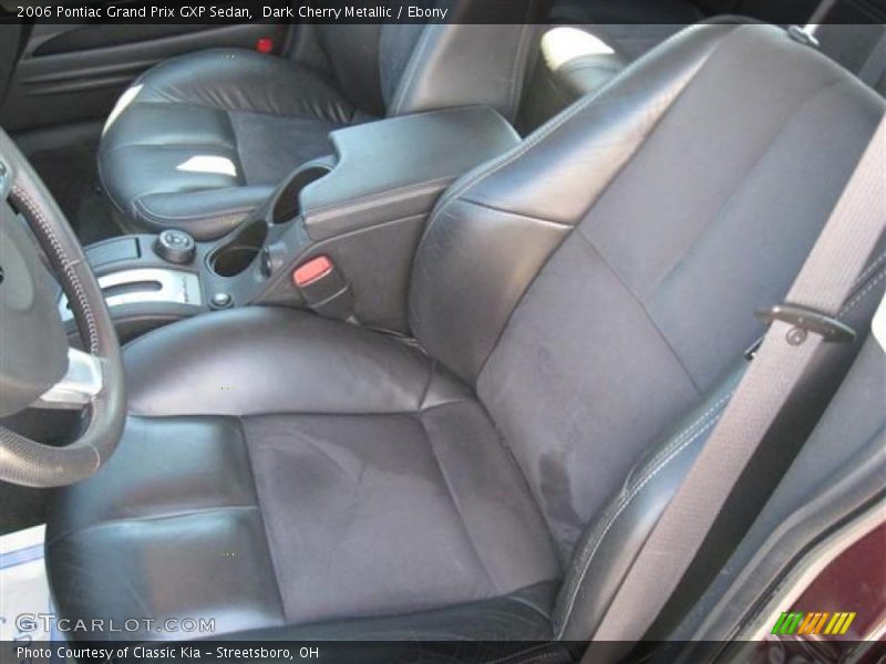 Dark Cherry Metallic / Ebony 2006 Pontiac Grand Prix GXP Sedan