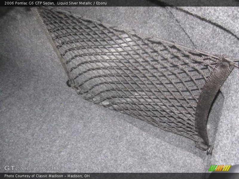 Liquid Silver Metallic / Ebony 2006 Pontiac G6 GTP Sedan