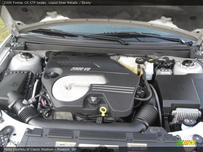 Liquid Silver Metallic / Ebony 2006 Pontiac G6 GTP Sedan