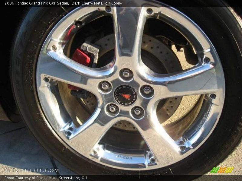 Dark Cherry Metallic / Ebony 2006 Pontiac Grand Prix GXP Sedan