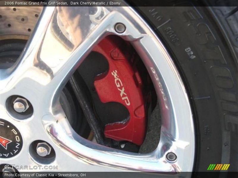 Dark Cherry Metallic / Ebony 2006 Pontiac Grand Prix GXP Sedan