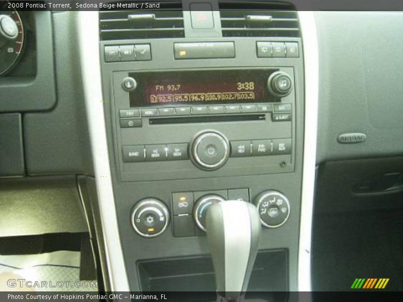 Sedona Beige Metallic / Sand 2008 Pontiac Torrent