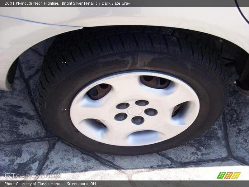 Bright Silver Metallic / Dark Slate Gray 2001 Plymouth Neon Highline