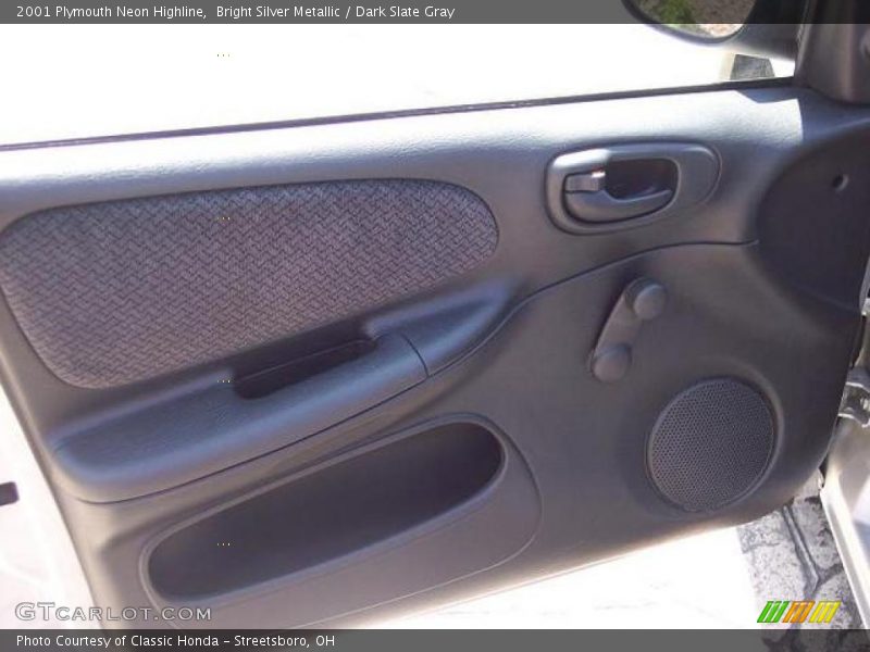 Bright Silver Metallic / Dark Slate Gray 2001 Plymouth Neon Highline
