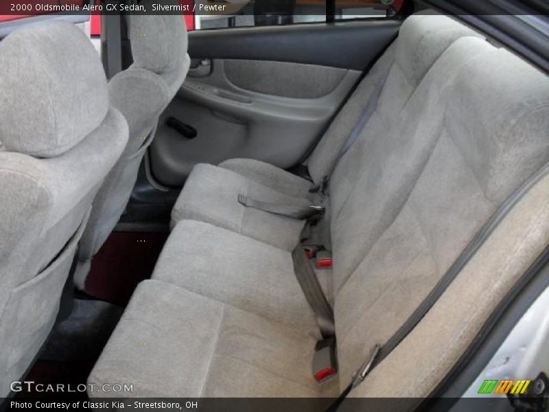 Silvermist / Pewter 2000 Oldsmobile Alero GX Sedan