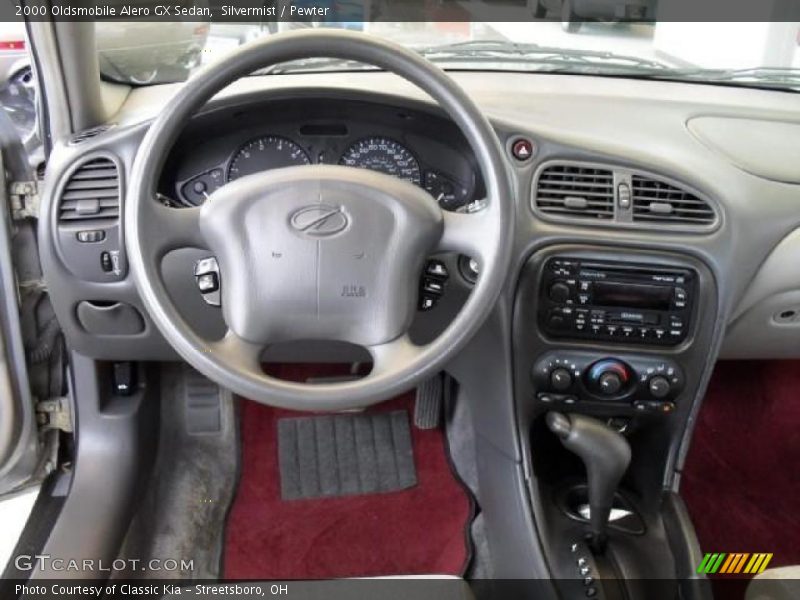 Silvermist / Pewter 2000 Oldsmobile Alero GX Sedan