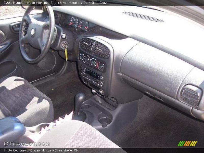 Bright Silver Metallic / Dark Slate Gray 2001 Plymouth Neon Highline