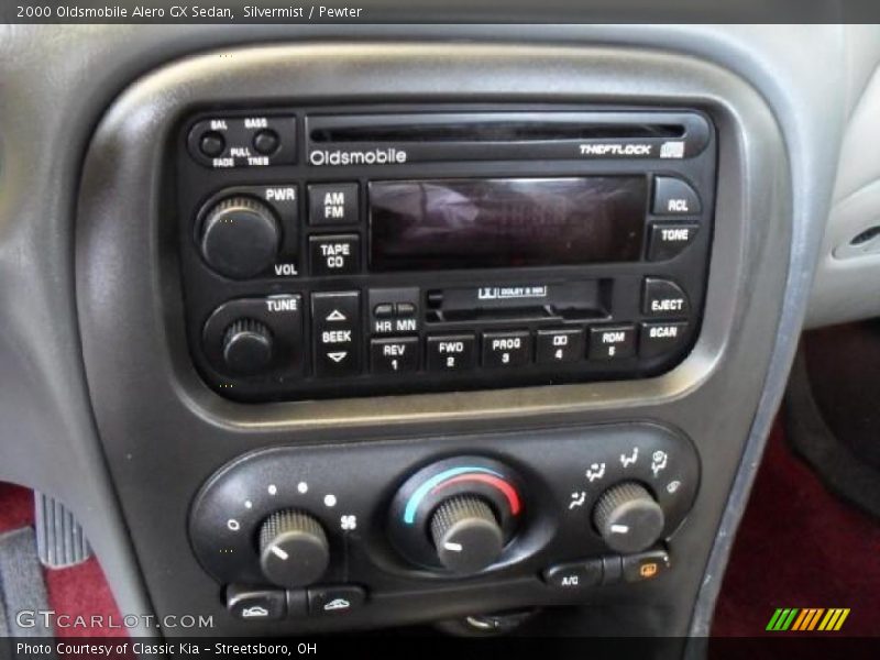 Silvermist / Pewter 2000 Oldsmobile Alero GX Sedan