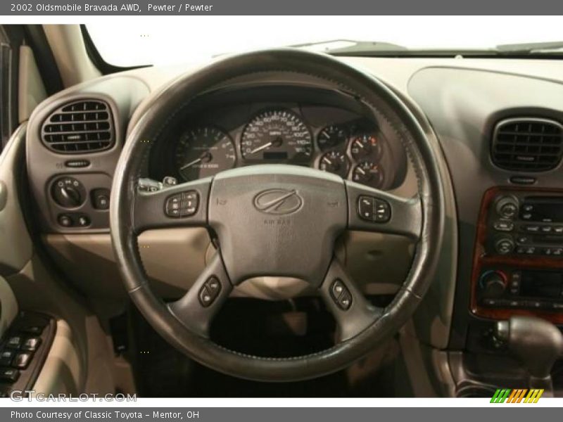 Pewter / Pewter 2002 Oldsmobile Bravada AWD