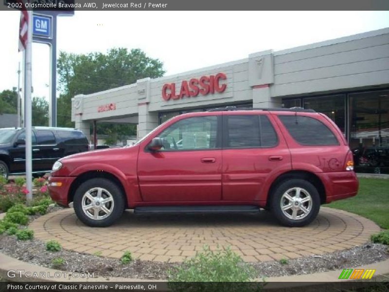 Jewelcoat Red / Pewter 2002 Oldsmobile Bravada AWD