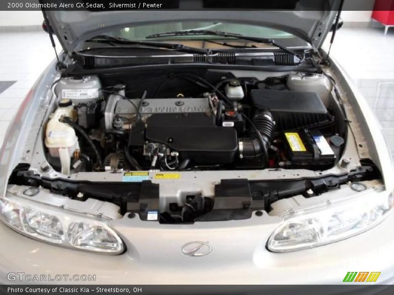 Silvermist / Pewter 2000 Oldsmobile Alero GX Sedan