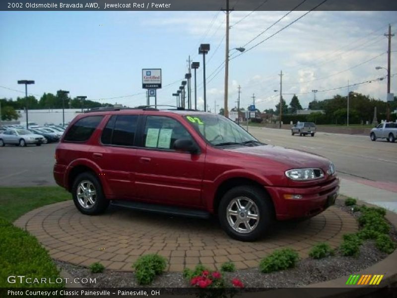 Jewelcoat Red / Pewter 2002 Oldsmobile Bravada AWD