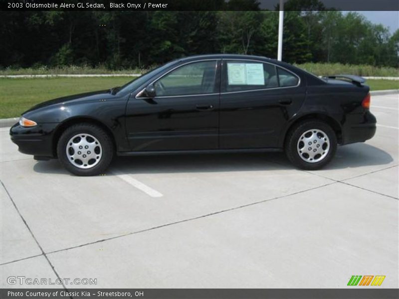 Black Onyx / Pewter 2003 Oldsmobile Alero GL Sedan