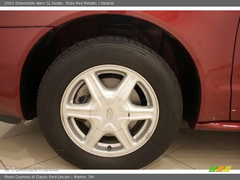 Ruby Red Metallic / Neutral 2003 Oldsmobile Alero GL Sedan