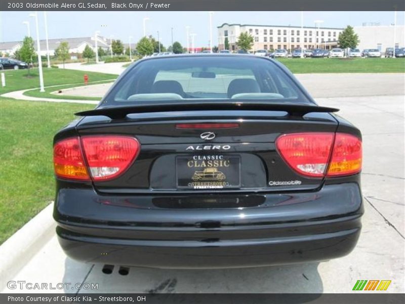 Black Onyx / Pewter 2003 Oldsmobile Alero GL Sedan