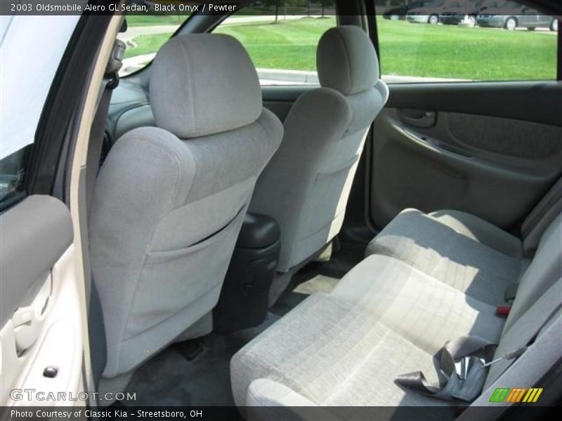 Black Onyx / Pewter 2003 Oldsmobile Alero GL Sedan