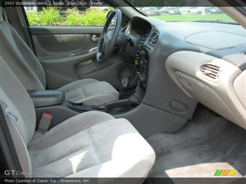 Black Onyx / Pewter 2003 Oldsmobile Alero GL Sedan