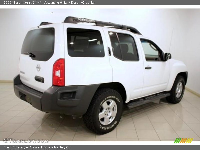 Avalanche White / Desert/Graphite 2006 Nissan Xterra S 4x4