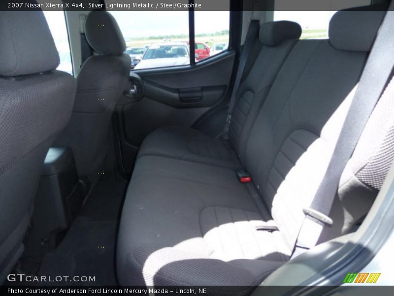 Silver Lightning Metallic / Steel/Graphite 2007 Nissan Xterra X 4x4