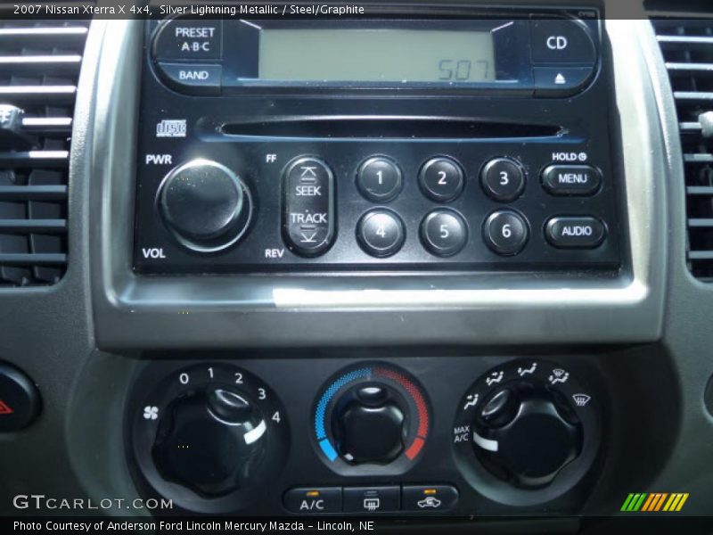 Silver Lightning Metallic / Steel/Graphite 2007 Nissan Xterra X 4x4